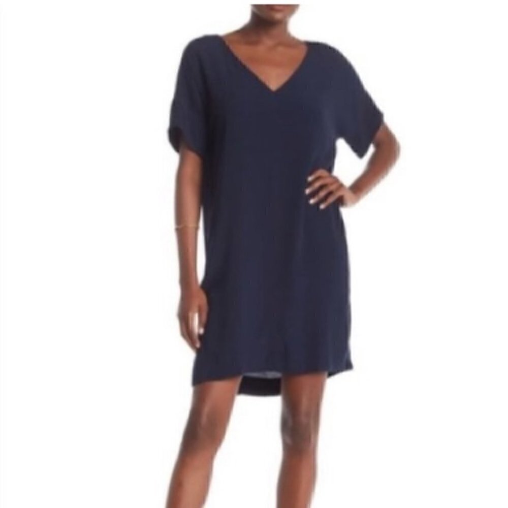 𝅺MADEWELL Novel V-Neck Shift Dress Size Small